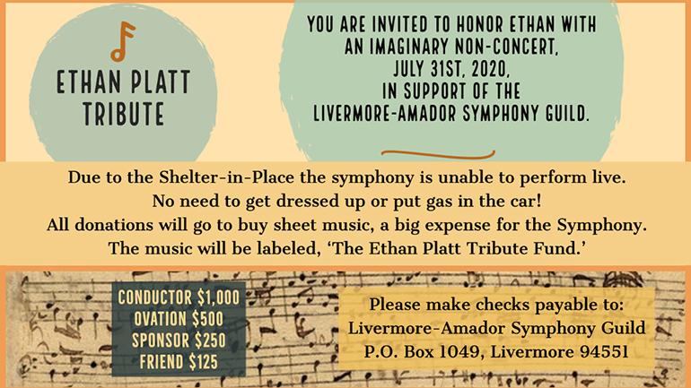 Ethan Platt Tribute flyer