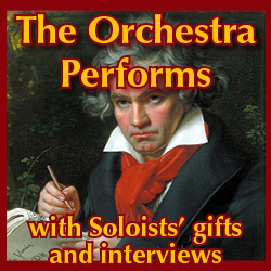 LAS orchestra and soloist performances and interviews