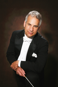 photo of guest conductor Geoffrey Galleggos